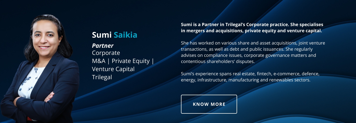 Sumi Saikia - Trilegal Partner