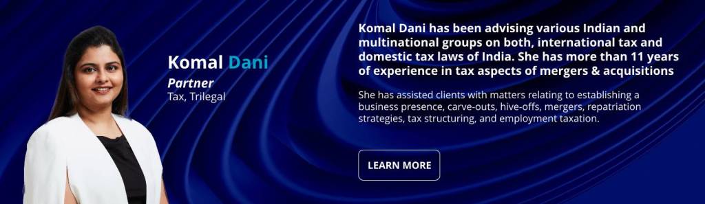 Komal Dani - Partner, Tax at Trilegal