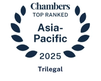 Trilegal has been recognised by Chamber & Partners, Asia-Pacific across varied practices.